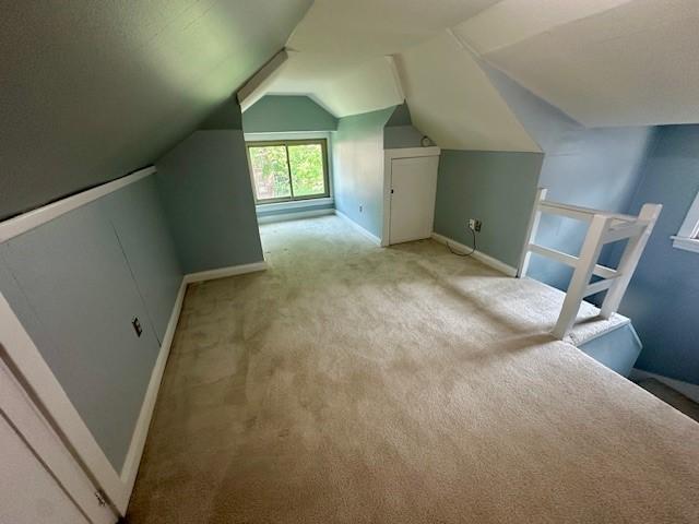 111 Race St, Regent Square, PA 15218 - additional living space featuring carpet floors and lofted ceiling