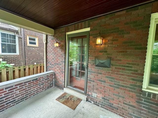 111 Race St, Regent Square, PA 15218 - entrance to property featuring brick siding and covered porch