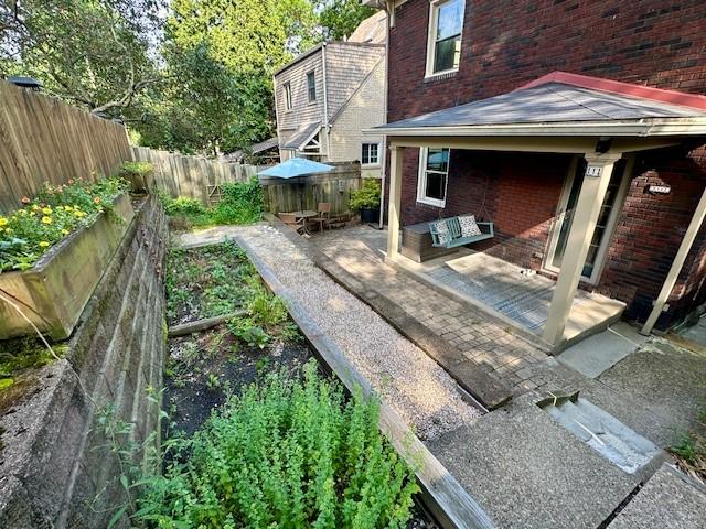 111 Race St, Edgewood, PA 15218 - view of fenced backyard