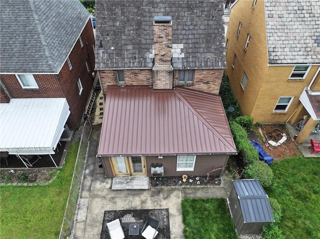 725 Dunster St, Brookline, PA 15226 - view from above of property