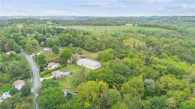 1920 Renton Rd, Plum Boro, PA 15239 - aerial view of property's location featuring a heavily wooded area