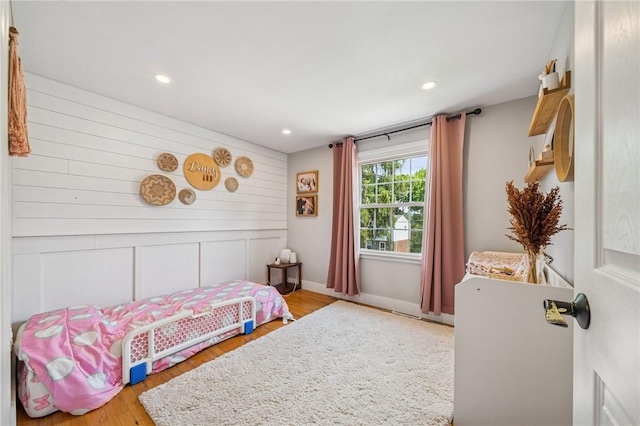 425 Sandy Dr, Shaler, PA 15116 - bedroom with wood finished floors and recessed lighting