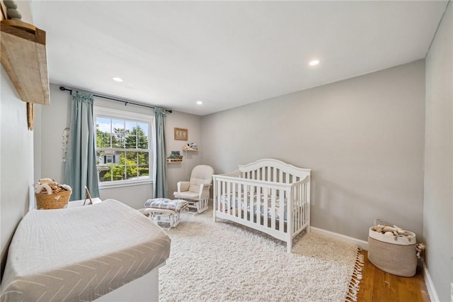 425 Sandy Dr, Shaler, PA 15116 - bedroom with wood finished floors and recessed lighting