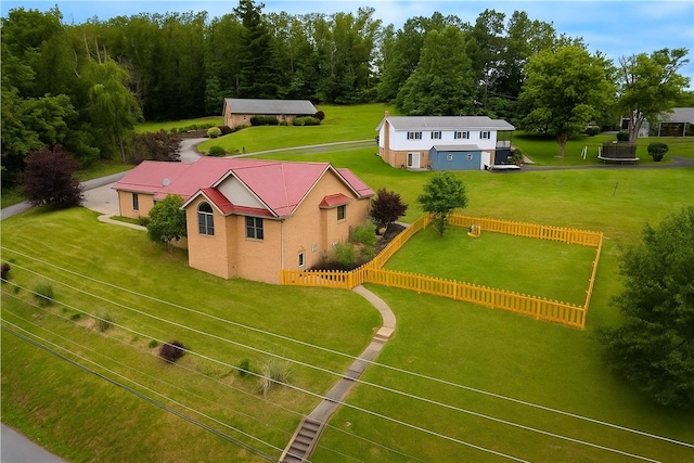 246 Johnston Rd, Bentleyville, PA 15314 - view from above of property