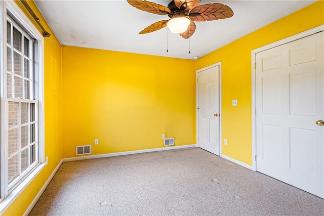 246 Johnston Rd, Bentleyville, PA 15314 - unfurnished bedroom with carpet flooring and a ceiling fan