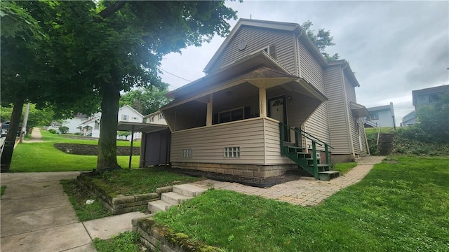 1008 Wallace St, Vandergrift Wml, PA 15690 - view of property exterior featuring a lawn