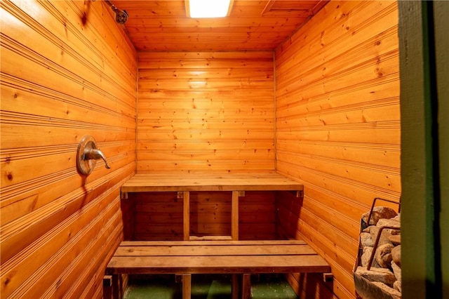4177 Main St, Cook Twp, PA 15687 - sauna / steam room with wood walls and wooden ceiling