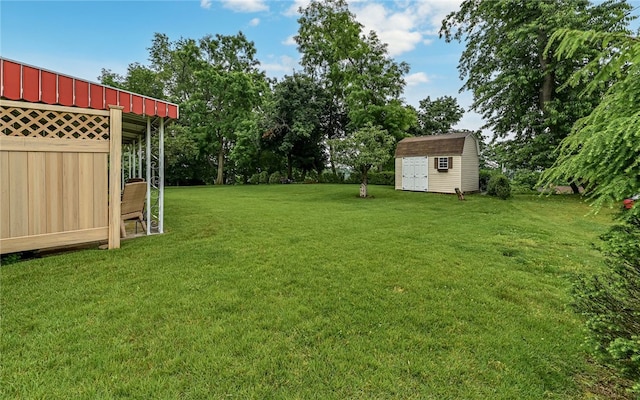 105 Hilltop Cir, Shaler, PA 15116 - view of grassy yard featuring a shed and view of scattered trees