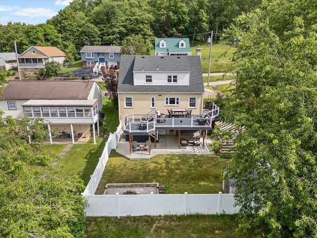 1713 Buchanan Ext, Aliquippa, PA 15001 - view from above of property with a forest