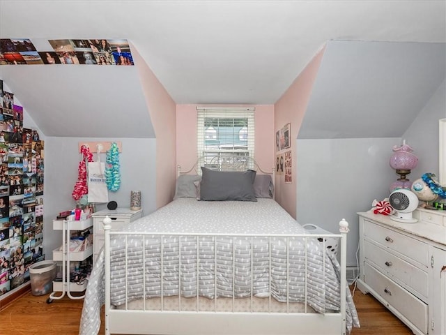 1713 Buchanan Ext, Aliquippa, PA 15001 - bedroom featuring wood finished floors and lofted ceiling