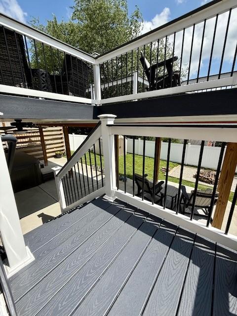1713 Buchanan Ext, Aliquippa, PA 15001 - deck with stairs