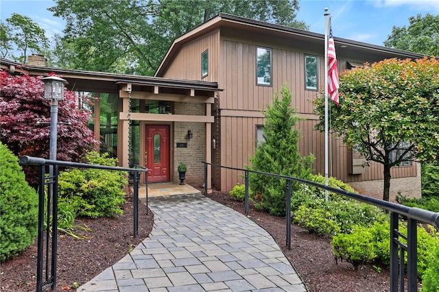 2370 Morrow Rd, Upper St Clair, PA 15241 - view of front facade with brick siding