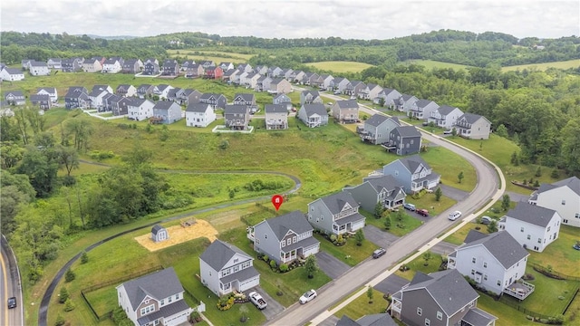 205 Regency Dr, North Strabane, PA 15330 - aerial overview of property's location with nearby suburban area