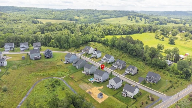 205 Regency Dr, North Strabane, PA 15330 - aerial overview of property's location featuring nearby suburban area