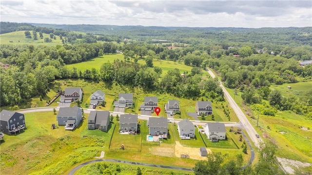 205 Regency Dr, North Strabane, PA 15330 - aerial perspective of suburban area