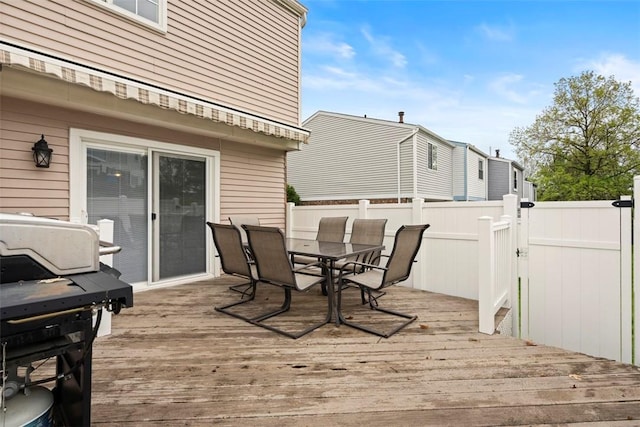 410 Redrome Cir E, South Fayette, PA 15017 - deck featuring outdoor dining area