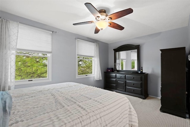 410 Redrome Cir E, South Fayette, PA 15017 - carpeted bedroom featuring ceiling fan