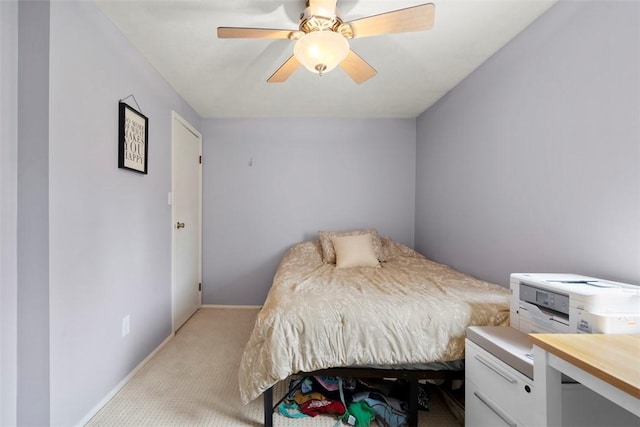 410 Redrome Cir E, South Fayette, PA 15017 - bedroom featuring light carpet and ceiling fan