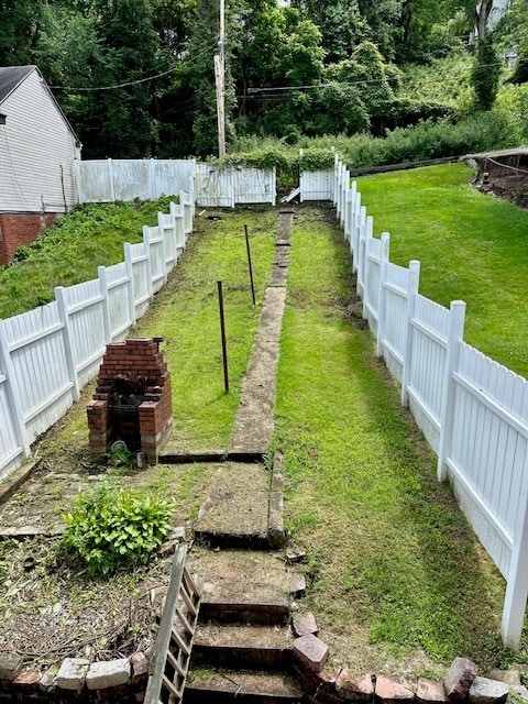 2618 Salisbury St, South Side, PA 15210 - view of fenced backyard