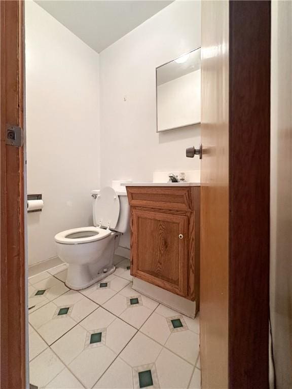 2429 Rose Garden Rd, Banksville/Westwood, PA 15220 - bathroom with vanity and tile patterned floors