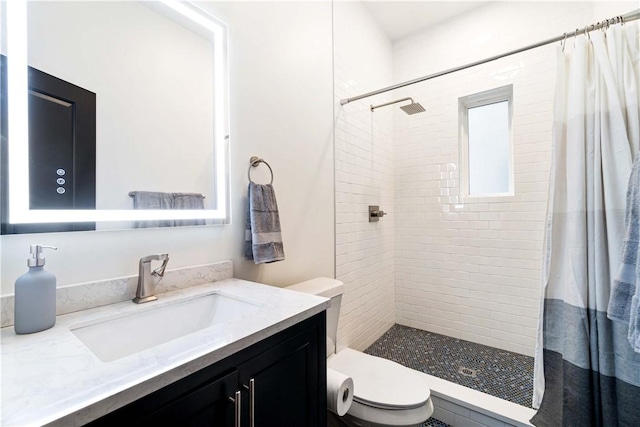 161 Morewood, Oakland, PA 15213 - full bathroom with vanity and a tile shower