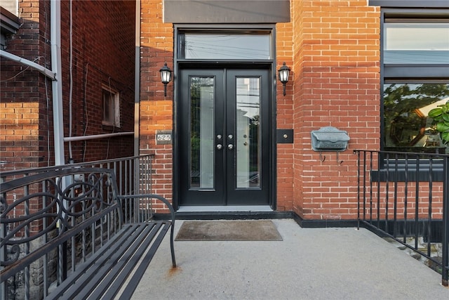625 S Aiken Ave, Shadyside, PA 15232 - doorway to property with french doors and brick siding