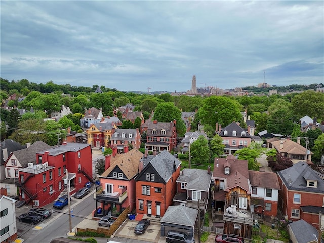 625 S Aiken Ave, Shadyside, PA 15232 - aerial perspective of suburban area