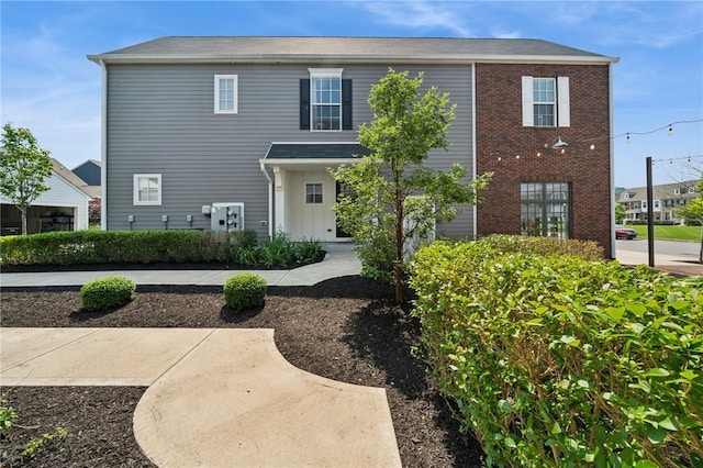 1431 Hastings Cres, South Fayette, PA 15017 - view of front of house featuring brick siding