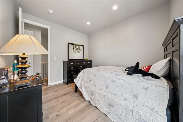1431 Hastings Cres, South Fayette, PA 15017 - bedroom with light wood-style flooring and recessed lighting