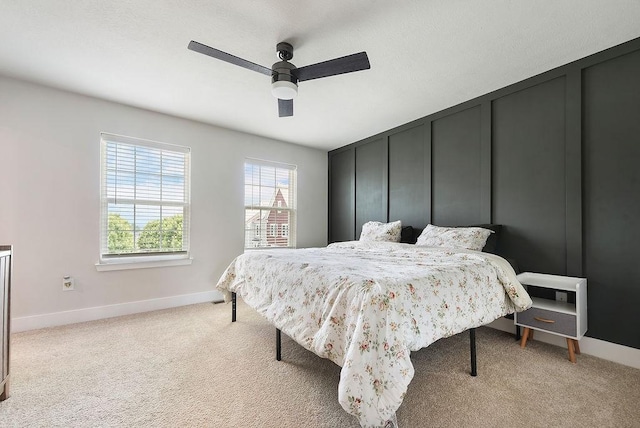 1408 Commons Ln, South Fayette, PA 15017 - bedroom featuring light colored carpet and a ceiling fan