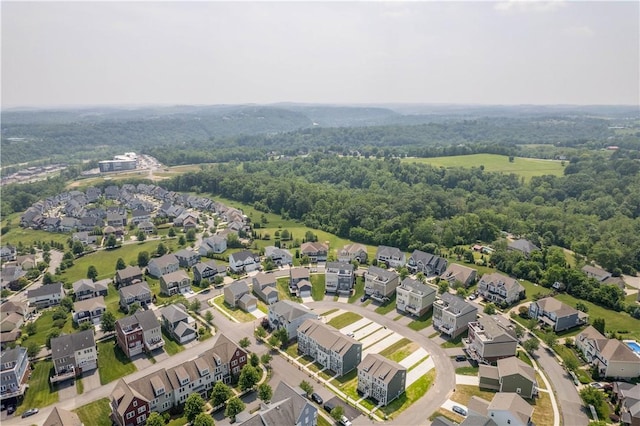 1408 Commons Ln, South Fayette, PA 15017 - aerial view of residential area with a forest