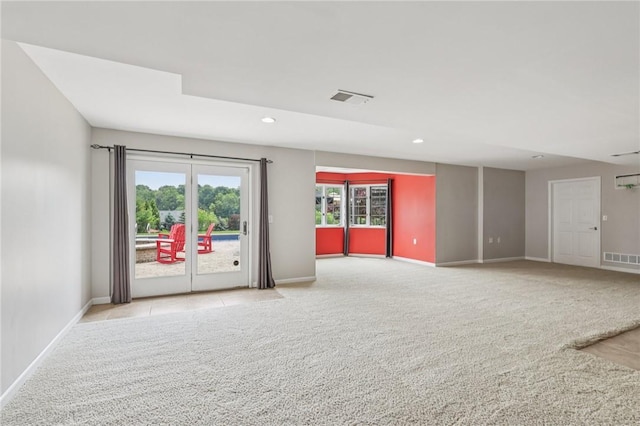 203 Cashmere Ct, Cranberry Twp, PA 16066 - carpeted spare room featuring recessed lighting and baseboards