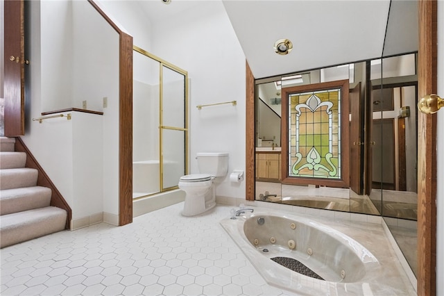 1 Quail Hill Rd, Fox Chapel, PA 15238 - full bathroom with a stall shower and a jetted tub