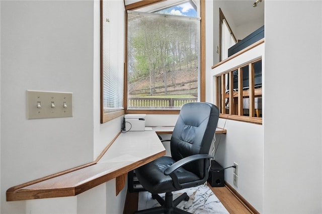 1 Quail Hill Rd, Fox Chapel, PA 15238 - office area with plenty of natural light and wood finished floors