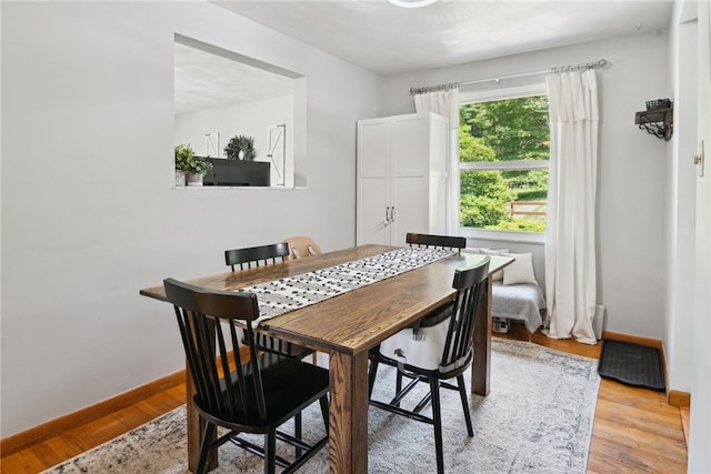 1343 Venetia Rd, Nottingham, PA 15330 - dining area with light wood-style flooring