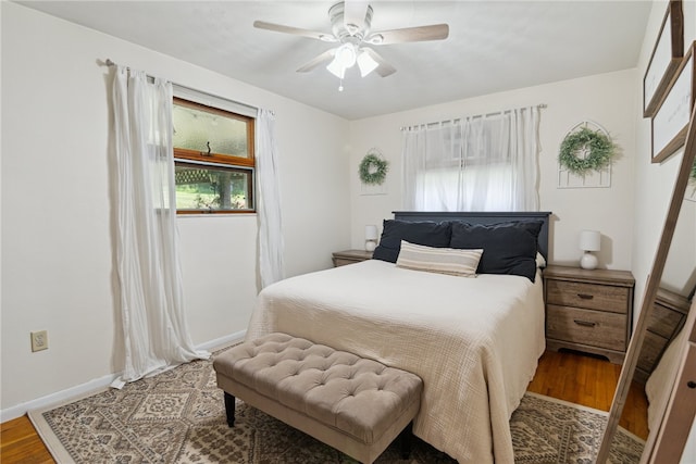 1343 Venetia Rd, Nottingham, PA 15330 - bedroom featuring wood finished floors and a ceiling fan