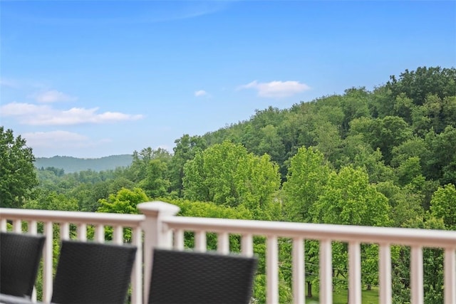 306 Hedgerow Dr, Peters Twp, PA 15367 - balcony with a forest view