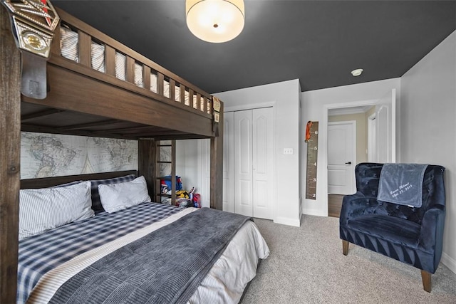 306 Hedgerow Dr, Peters Twp, PA 15367 - bedroom featuring carpet and a closet