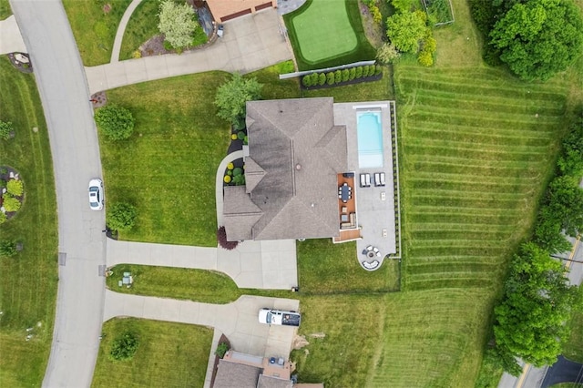 306 Hedgerow Dr, Peters Twp, PA 15367 - bird's eye view