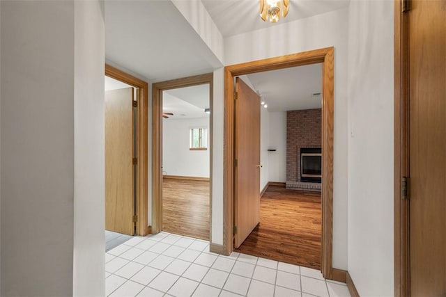 240 Rte 88, Monongahela, PA 15063 - corridor featuring light tile patterned floors and baseboards