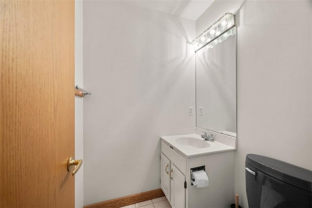 240 Rte 88, Monongahela, PA 15063 - bathroom with vanity and tile patterned floors