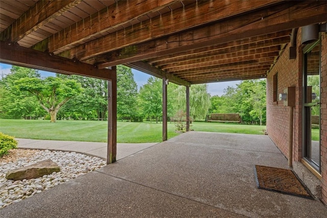 240 Rte 88, Monongahela, PA 15063 - view of patio with view of wooded area