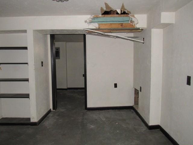129 Windsor Dr, Penn Hills, PA 15235 - below grade area featuring baseboards