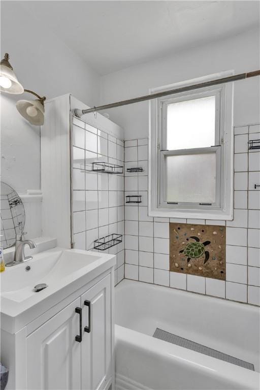 1505 Raymond Ave, Latrobe, PA 15650 - full bathroom with vanity and bathing tub / shower combination