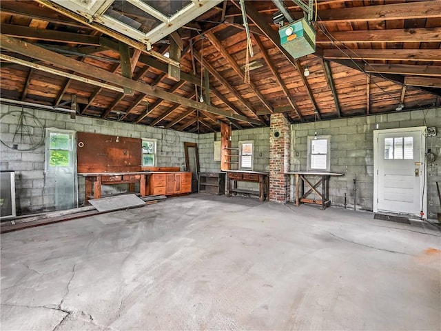 385 Spruce Ave, Sharon, PA 16146 - garage with a garage door opener