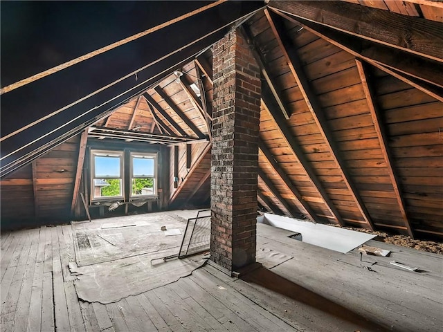 385 Spruce Ave, Sharon, PA 16146 - view of unfinished attic