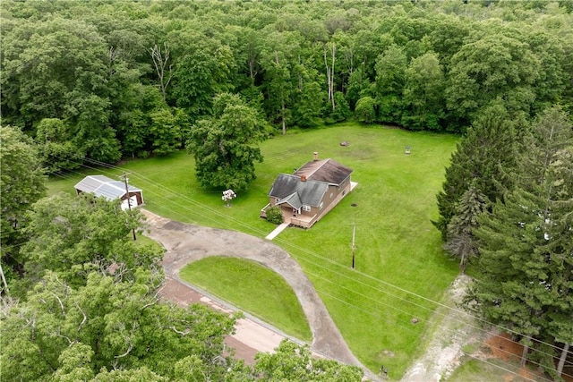 2228 Dinnerbell Five Forks Rd, Wharton Twp, PA 15437 - drone / aerial view of a forest