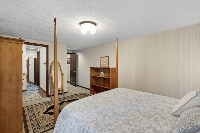117 Scarborough Ln, Peters Twp, PA 15317 - bedroom featuring a textured ceiling and light carpet