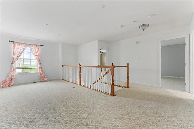 4015 Bentwood Dr, North Strabane, PA 15317 - unfurnished room with carpet floors, a smoke detector, and a ceiling fan