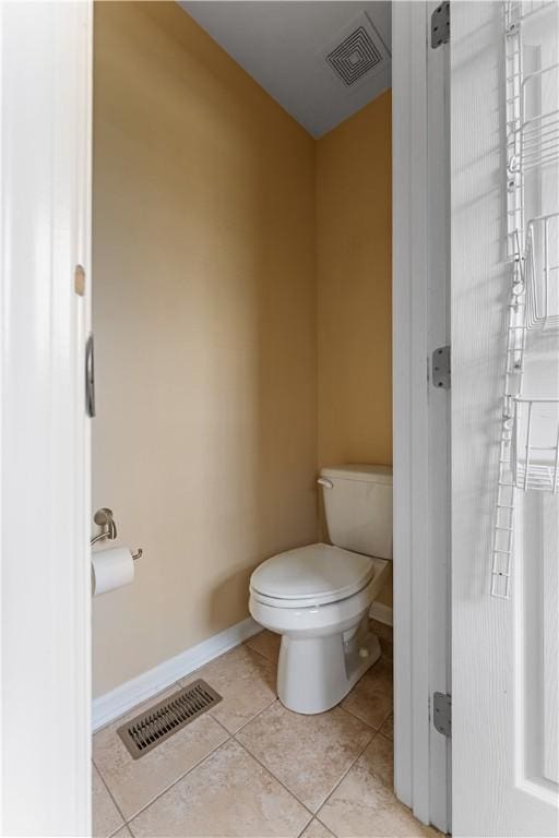 4015 Bentwood Dr, North Strabane, PA 15317 - bathroom with toilet and tile patterned flooring
